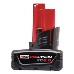 Milwaukee M12 12-Volt Lithium-Ion Extended Capacity Battery Pack Combo W/ 6.0Ah and 3.0Ah Batteries -Power Tools Accessories Sales Shop milwaukee outdoor power batteries chargers 48 11 2460 48 11 2430 1f 1000