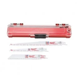Milwaukee SAWZALL Wood and Metal Cutting Bi-Metal Reciprocating Saw Blade Set (26-Piece) -Power Tools Accessories Sales Shop milwaukee reciprocating saw blades 49 22 1110 49 22 1216 40 1000