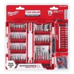 Milwaukee Reciprocating Saw Blade Set + WRECKER Nitrus Carbide Blade & SHOCKWAVE Impact Duty Bit Set W/Carabiner (89-Piece) -Power Tools Accessories Sales Shop milwaukee reciprocating saw blades 49 22 1113e 48 32 4489 4f 1000