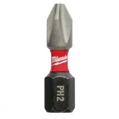 Milwaukee SHOCKWAVE Impact Duty 1 in. Phillips #2 Alloy Steel Insert Bit (2-Pack) -Power Tools Accessories Sales Shop milwaukee screwdriver bits 48 32 4412 44 1000