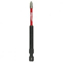 Milwaukee SHOCKWAVE Impact Duty 3-1/2 in. Phillips #1 Alloy Steel Screw Driver Bit (2-Pack) -Power Tools Accessories Sales Shop milwaukee screwdriver bits 48 32 4660 44 1000