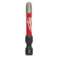 Milwaukee SHOCKWAVE Impact Duty 2 in. Phillips #3 Alloy Steel Screw Driver Bit (2-Pack) -Power Tools Accessories Sales Shop milwaukee screwdriver bits 48 32 4963 44 1000