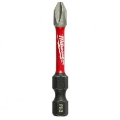 Milwaukee SHOCKWAVE Impact Duty 2 in. Phillips #2 Alloy Steel Screw Driver Bit (15-Pack) -Power Tools Accessories Sales Shop milwaukee screwdriver bits 48 32 5004 44 1000