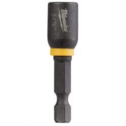 Milwaukee SHOCKWAVE Impact Duty 5/16 in. x 1-7/8 in. Alloy Steel Magnetic Nut Driver (1-Pack)