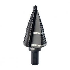 Milwaukee 7/8 in. - 1-1/8 in. #9 Black Oxide Step Drill Bit (2-Steps) -Power Tools Accessories Sales Shop milwaukee step drill bits 48 89 9209 1f 1000