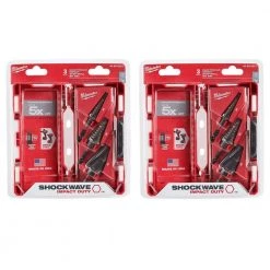 Milwaukee SHOCKWAVE Impact Duty Titanium Step Bit Kit (6-Piece)