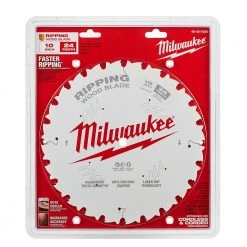 Milwaukee 10 in. x 24-Tooth Ripping Circular Saw Blade -Power Tools Accessories Sales Shop milwaukee table saw blades miter saw blades 48 40 1020 77 1000