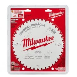 Milwaukee 10 in. x 40-Tooth General Purpose Circular Saw Blade 16 Milwaukee 10 in. x 40-Tooth General Purpose Circular Saw Blade -Power Tools Accessories Sales Shop milwaukee table saw blades miter saw blades 48 40 1024 77 1000