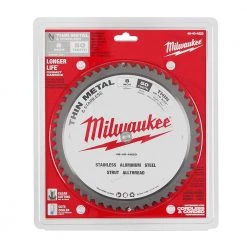 Milwaukee 8 in. x 50 Carbide Teeth Thin Metal & Stainless Cutting Circular Saw Blade -Power Tools Accessories Sales Shop milwaukee table saw blades miter saw blades 48 40 4520 66 1000
