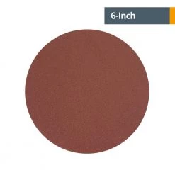 POWERTEC 6 in. 120 Grit PSA Aluminum Oxide Sanding Disc/Self Stick (10-Pack) -Power Tools Accessories Sales Shop powertec power sander accessories 110220 4f 1000