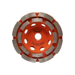 RIDGID 4 in. Double Row Diamond Cup Wheel