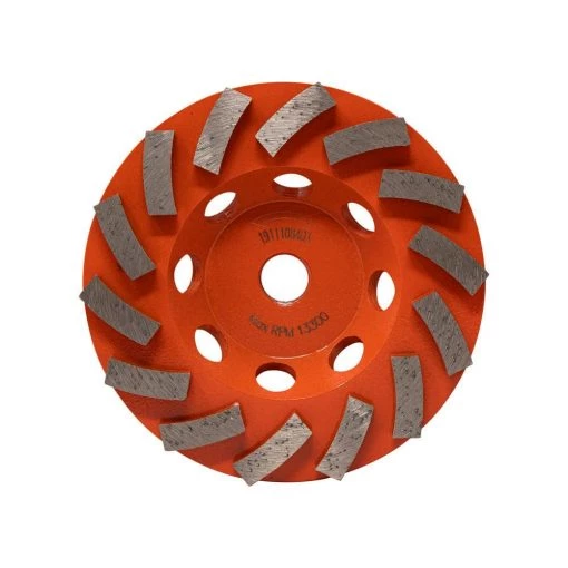 RIDGID 4.5 in. Turbo Cup Wheel -Power Tools Accessories Sales Shop ridgid diamond grinding wheels brushes hd taw45p1 64 1000