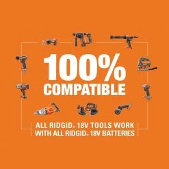 RIDGID 18V 4.0 Ah MAX Output Lithium-Ion Battery -Power Tools Accessories Sales Shop ridgid outdoor power batteries chargers ac840040 d4 1000 1