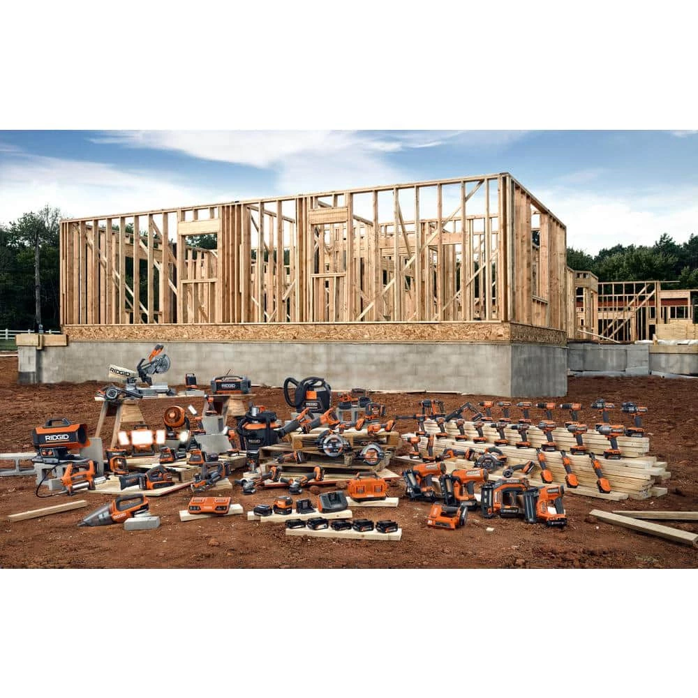 RIDGID 18-Volt Dual Port Simultaneous Charger with (2) 2.0 Ah Batteries, (2) 4.0 Ah Batteries 12 RIDGID 18-Volt Dual Port Simultaneous Charger with (2) 2.0 Ah Batteries, (2) 4.0 Ah Batteries - Image 12