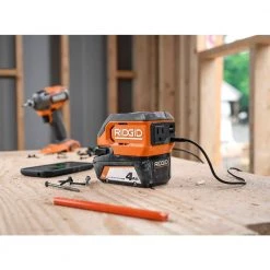 RIDGID 18V Cordless 175-Watt Power Inverter (Tool Only) -Power Tools Accessories Sales Shop ridgid outdoor power batteries chargers ac86097 77 1000