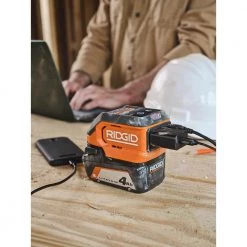 RIDGID 18V Cordless 175-Watt Power Inverter (Tool Only) -Power Tools Accessories Sales Shop ridgid outdoor power batteries chargers ac86097 c3 1000