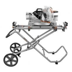RIDGID Universal Mobile Miter Saw Stand with Mounting Braces and 18V Cordless Torch Light (Tool Only) -Power Tools Accessories Sales Shop ridgid tool stands ac9946 r8694b 1d 1000