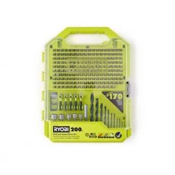 RYOBI 200-Piece Drill and Impact Drive Set
