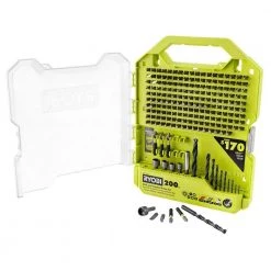 RYOBI 200-Piece Drill and Impact Drive Set -Power Tools Accessories Sales Shop ryobi drill bit combination sets a982004 c3 1000