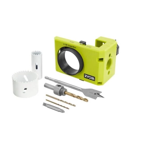 RYOBI Wood/Metal Door Lock Installation Kit -Power Tools Accessories Sales Shop ryobi hole saws bits a99dlk4 64 1000