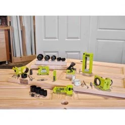 RYOBI Wood/Metal Door Lock Installation Kit 23 RYOBI Wood/Metal Door Lock Installation Kit -Power Tools Accessories Sales Shop ryobi hole saws bits a99dlk4 d4 1000