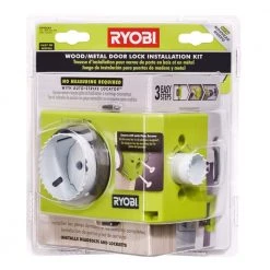 RYOBI Wood/Metal Door Lock Installation Kit 22 RYOBI Wood/Metal Door Lock Installation Kit -Power Tools Accessories Sales Shop ryobi hole saws bits a99dlk4 fa 1000