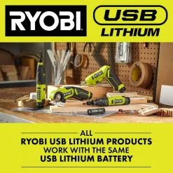 RYOBI USB Lithium 3-Port Charger with USB Lithium 2.0 Ah Lithium-ion Rechargeable Battery -Power Tools Accessories Sales Shop ryobi outdoor power batteries chargers fvch01 fvb01 76 1000