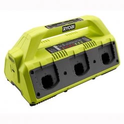 RYOBI ONE+ 18V 6-Port Dual Chemistry IntelliPort SUPERCHARGER with USB Port