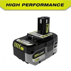RYOBI ONE+ 18V 6.0 Ah Lithium-Ion HIGH PERFORMANCE Battery