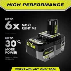 RYOBI ONE+ HP 18V HIGH PERFORMANCE Lithium-Ion 6.0 Ah Battery (2-Pack) 12 RYOBI ONE+ HP 18V HIGH PERFORMANCE Lithium-Ion 6.0 Ah Battery (2-Pack) -Power Tools Accessories Sales Shop ryobi outdoor power batteries chargers pbp2007 a0 1000