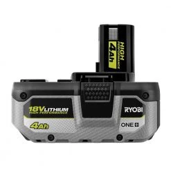 RYOBI ONE+ 18V HIGH PERFORMANCE Lithium-Ion 4.0 Ah Battery and Charger Starter Kit 17 RYOBI ONE+ 18V HIGH PERFORMANCE Lithium-Ion 4.0 Ah Battery and Charger Starter Kit -Power Tools Accessories Sales Shop ryobi outdoor power batteries chargers psk004 1d 1000