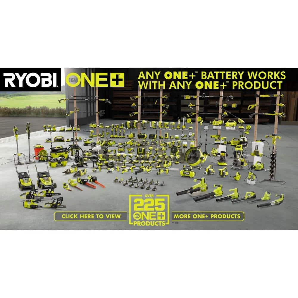 RYOBI ONE+ 18V Lithium-Ion 2.0 Ah Compact Battery and Charger Starter Kit 7 RYOBI ONE+ 18V Lithium-Ion 2.0 Ah Compact Battery and Charger Starter Kit - Image 7