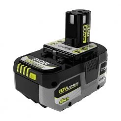RYOBI ONE+ 18V Lithium-Ion HIGH PERFORMANCE Starter Kit with 2.0 Ah Battery, 4.0 Ah Battery, 6.0 Ah Battery, Charger, and Bag -Power Tools Accessories Sales Shop ryobi outdoor power batteries chargers psk007 c3 1000