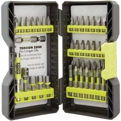 RYOBI Impact Rated Driving Kit (40-Piece) -Power Tools Accessories Sales Shop ryobi screwdriver bits ar2038 1f 1000